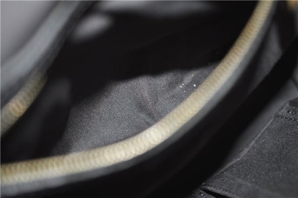 Authentic Louis Vuitton Monogram Mini Josephine PM Hand Bag Black LV 1332E