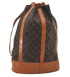 Authentic Louis Vuitton Monogram Randonnee GM Shoulder Bag M42244 LV 1332I
