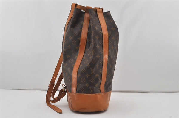 Authentic Louis Vuitton Monogram Randonnee GM Shoulder Bag M42244 LV 1332I