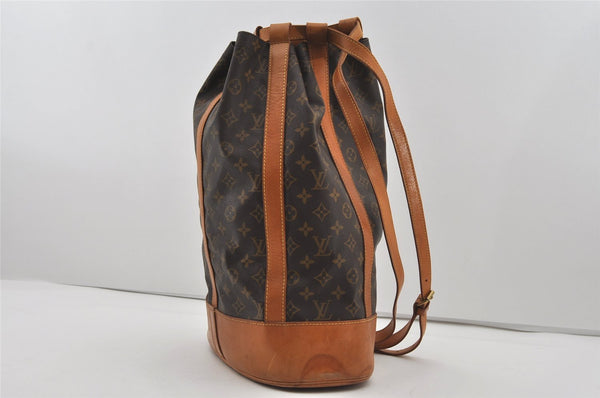 Authentic Louis Vuitton Monogram Randonnee GM Shoulder Bag M42244 LV 1332I