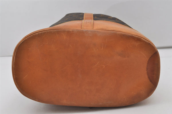 Authentic Louis Vuitton Monogram Randonnee GM Shoulder Bag M42244 LV 1332I