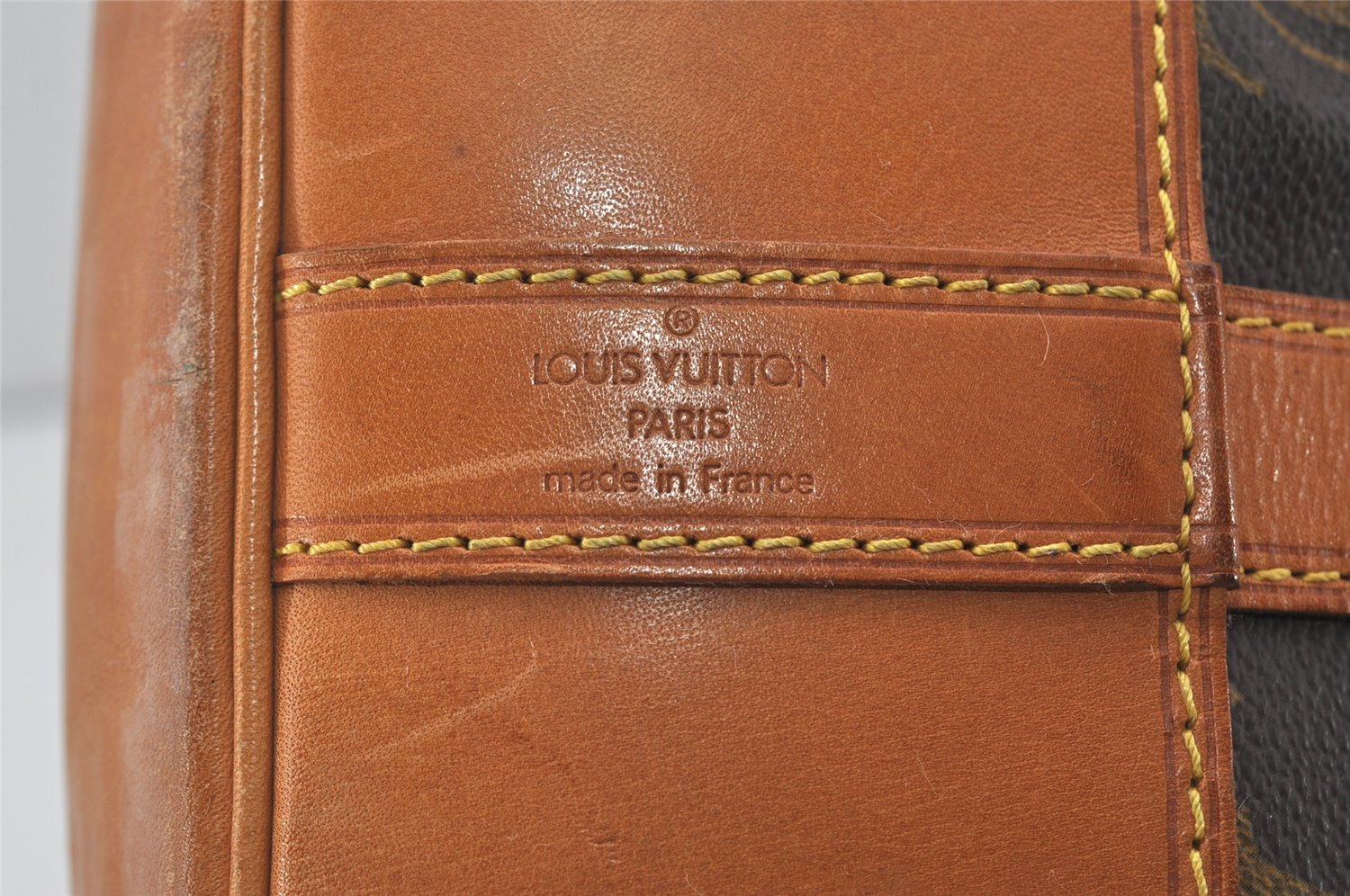 Authentic Louis Vuitton Monogram Randonnee GM Shoulder Bag M42244 LV 1332I