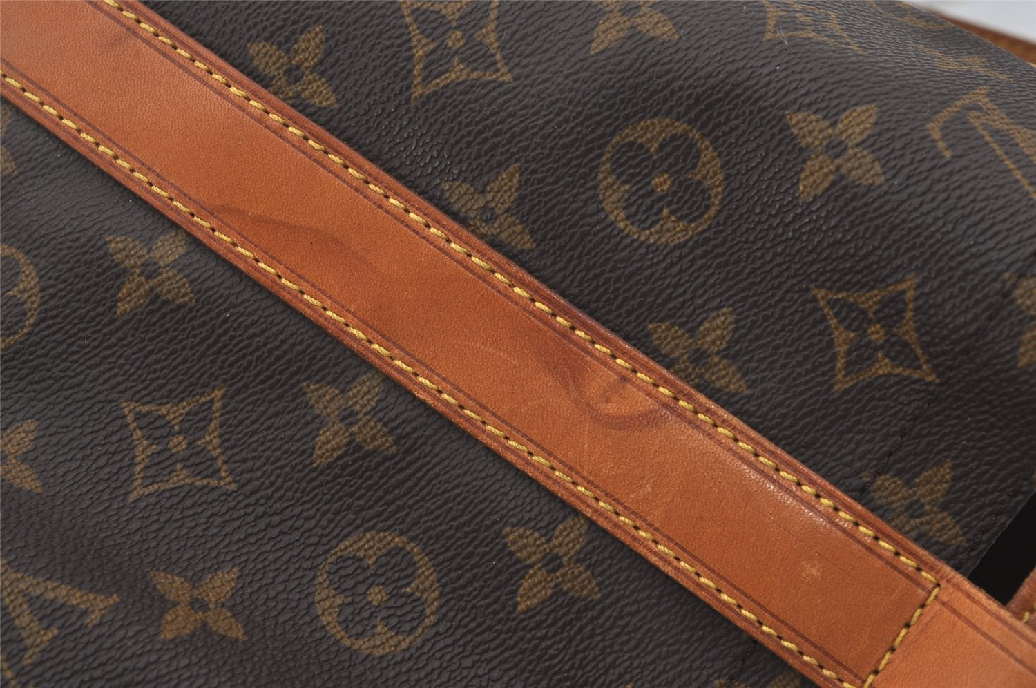 Authentic Louis Vuitton Monogram Randonnee GM Shoulder Bag M42244 LV 1332I