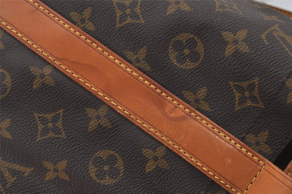 Authentic Louis Vuitton Monogram Randonnee GM Shoulder Bag M42244 LV 1332I
