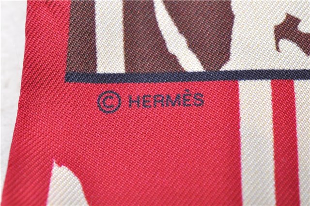 Authentic HERMES Twilly Scarf 