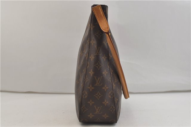 Authentic Louis Vuitton Monogram Looping GM Shoulder Bag M51145 LV 1333E