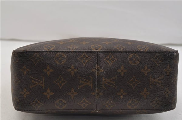 Authentic Louis Vuitton Monogram Looping GM Shoulder Bag M51145 LV 1333E