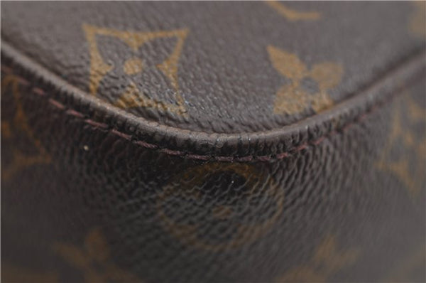 Authentic Louis Vuitton Monogram Looping GM Shoulder Bag M51145 LV 1333E