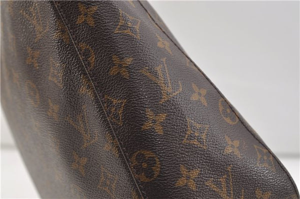 Authentic Louis Vuitton Monogram Looping GM Shoulder Bag M51145 LV 1333E