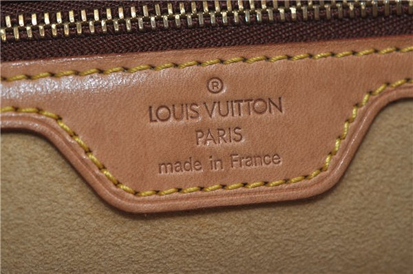 Authentic Louis Vuitton Monogram Looping GM Shoulder Bag M51145 LV 1333E
