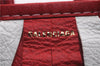 Authentic BALENCIAGA Bazar Shopper XS 2Way Hand Bag Leather 517166 Red 1333F