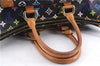 Auth Louis Vuitton Monogram Multicolor Rita 2Way Hand Bag Black M40126 LV 1334E