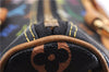 Auth Louis Vuitton Monogram Multicolor Rita 2Way Hand Bag Black M40126 LV 1334E