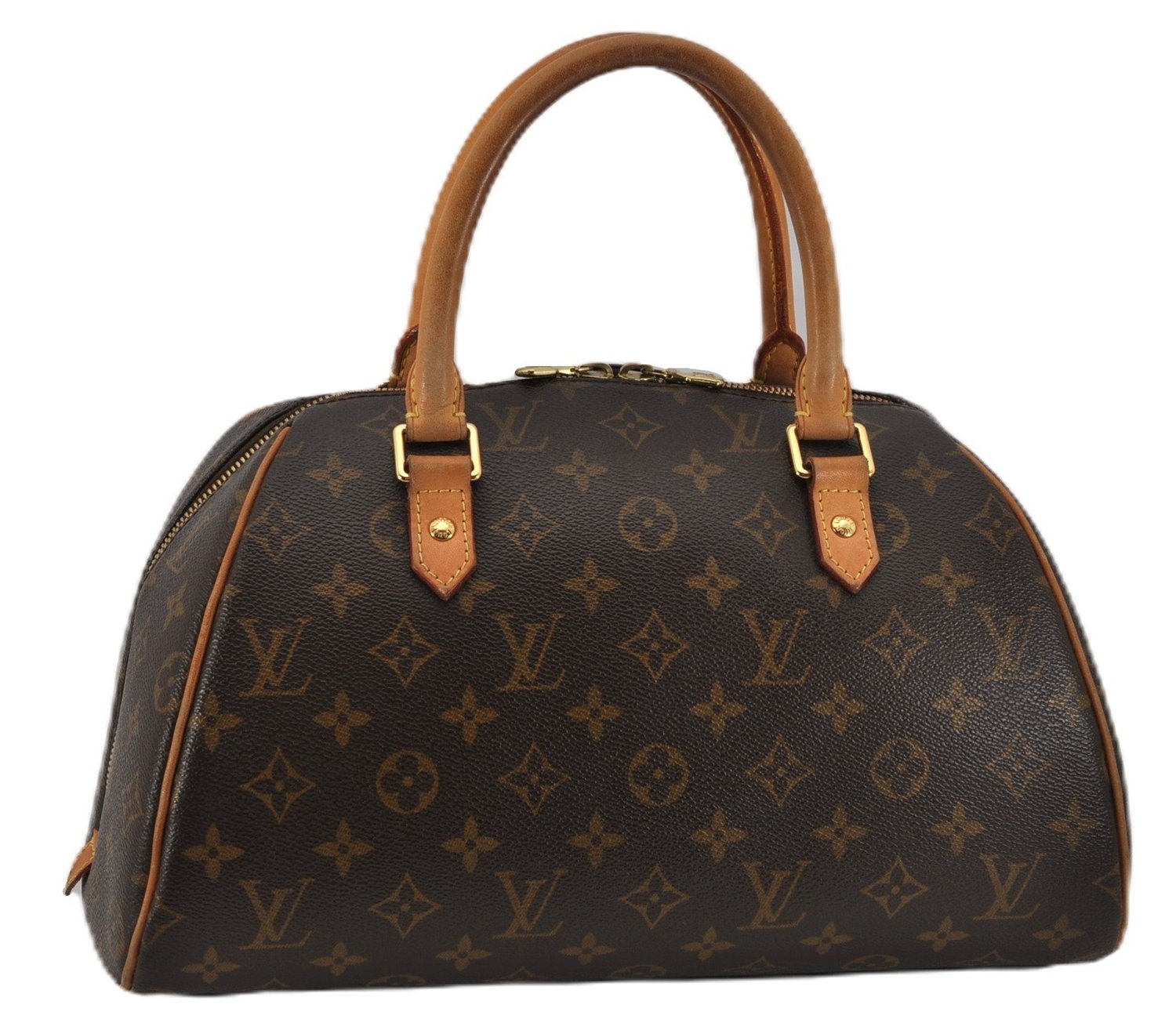 Authentic Louis Vuitton Monogram Ribera MM Hand Boston Bag M50201 LV 1334F
