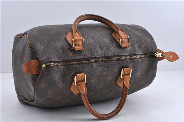 Authentic Louis Vuitton Monogram Speedy 30 Hand Bag M41526 LV 1335D