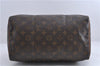 Authentic Louis Vuitton Monogram Speedy 30 Hand Bag M41526 LV 1335D