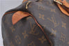 Authentic Louis Vuitton Monogram Speedy 30 Hand Bag M41526 LV 1335D