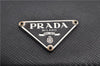 Authentic PRADA Vintage Saffiano Leather 6 Six Hooks Key Case Black 1335G
