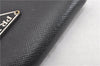 Authentic PRADA Vintage Saffiano Leather 6 Six Hooks Key Case Black 1335G