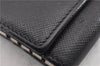 Authentic PRADA Vintage Saffiano Leather 6 Six Hooks Key Case Black 1335G