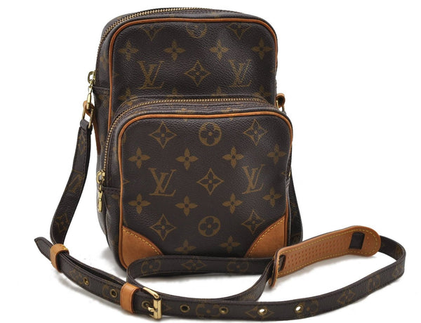Authentic Louis Vuitton Monogram Amazone Shoulder Cross Body Bag M45236 LV 1336D