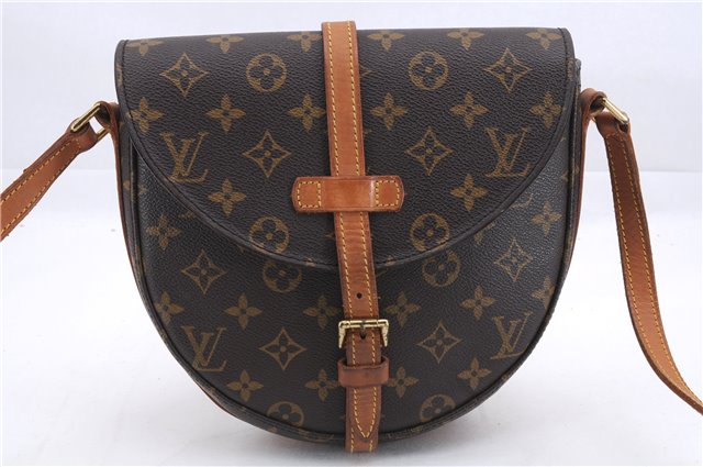 Auth Louis Vuitton Monogram Chantilly MM Shoulder Cross Body Bag M51233 LV 1336E