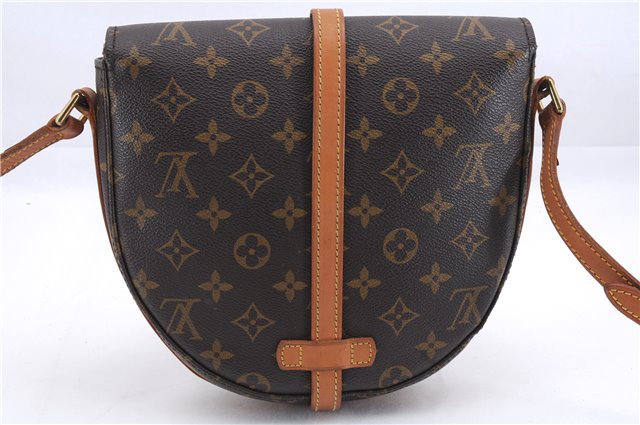 Auth Louis Vuitton Monogram Chantilly MM Shoulder Cross Body Bag M51233 LV 1336E