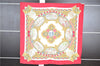 Authentic HERMES Carre 90 Scarf "L'ENTENTE CORDIALE" Silk Red 1336G