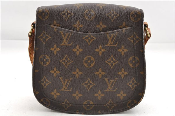 Auth Louis Vuitton Monogram Saint Cloud MM Shoulder Cross Bag M51243 LV 1337E