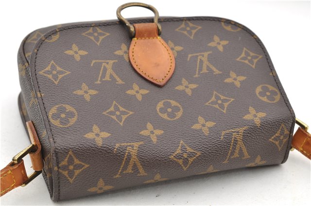 Auth Louis Vuitton Monogram Saint Cloud MM Shoulder Cross Bag M51243 LV 1337E
