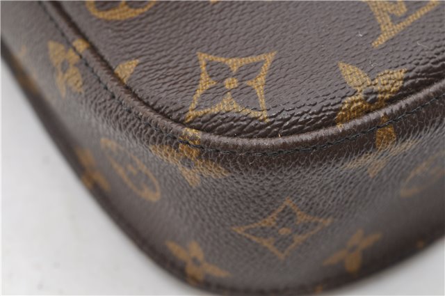 Auth Louis Vuitton Monogram Saint Cloud MM Shoulder Cross Bag M51243 LV 1337E
