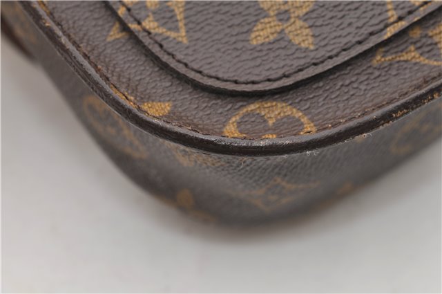 Auth Louis Vuitton Monogram Saint Cloud MM Shoulder Cross Bag M51243 LV 1337E
