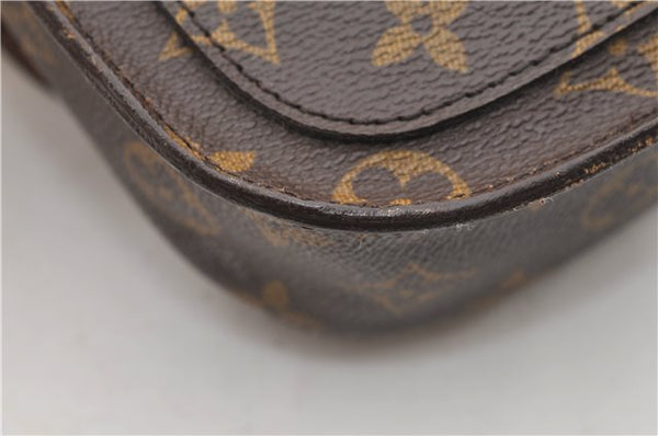 Auth Louis Vuitton Monogram Saint Cloud MM Shoulder Cross Bag M51243 LV 1337E
