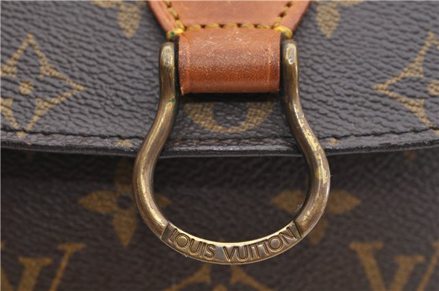 Auth Louis Vuitton Monogram Saint Cloud MM Shoulder Cross Bag M51243 LV 1337E
