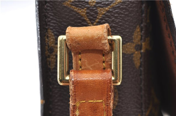 Auth Louis Vuitton Monogram Saint Cloud MM Shoulder Cross Bag M51243 LV 1337E