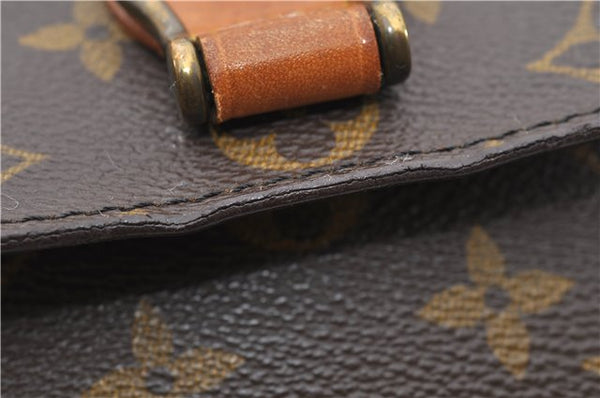 Auth Louis Vuitton Monogram Saint Cloud MM Shoulder Cross Bag M51243 LV 1337E