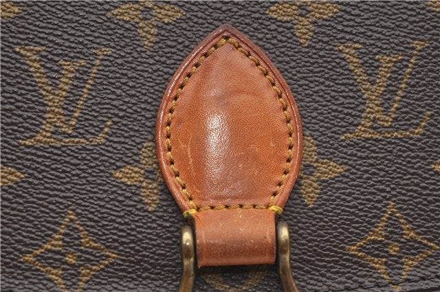 Auth Louis Vuitton Monogram Saint Cloud MM Shoulder Cross Bag M51243 LV 1337E