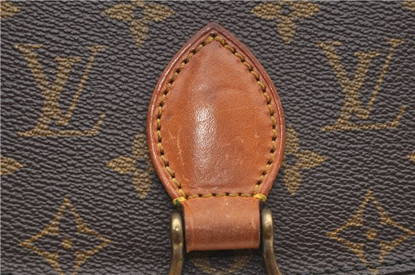 Auth Louis Vuitton Monogram Saint Cloud MM Shoulder Cross Bag M51243 LV 1337E