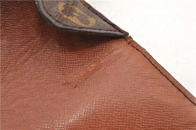 Auth Louis Vuitton Monogram Saint Cloud MM Shoulder Cross Bag M51243 LV 1337E