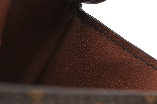 Auth Louis Vuitton Monogram Saint Cloud MM Shoulder Cross Bag M51243 LV 1337E