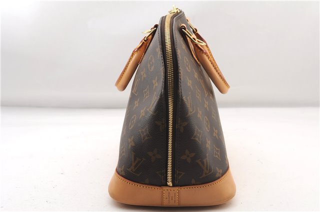 Authentic Louis Vuitton Monogram Alma Hand Bag Purse M51130 LV 1337F