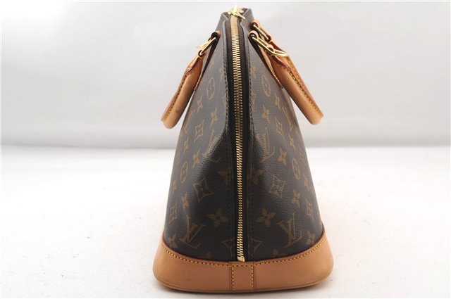 Authentic Louis Vuitton Monogram Alma Hand Bag Purse M51130 LV 1337F