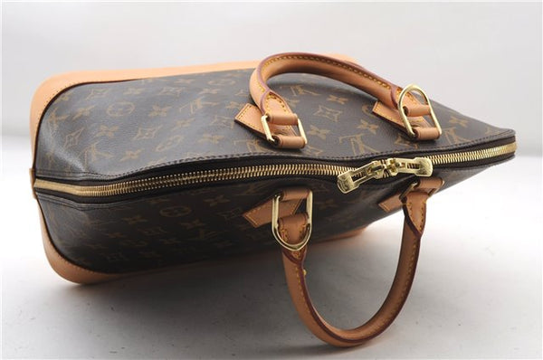Authentic Louis Vuitton Monogram Alma Hand Bag Purse M51130 LV 1337F