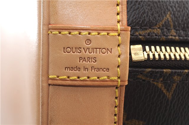 Authentic Louis Vuitton Monogram Alma Hand Bag Purse M51130 LV 1337F