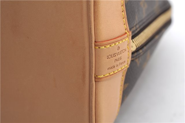 Authentic Louis Vuitton Monogram Alma Hand Bag Purse M51130 LV 1337F