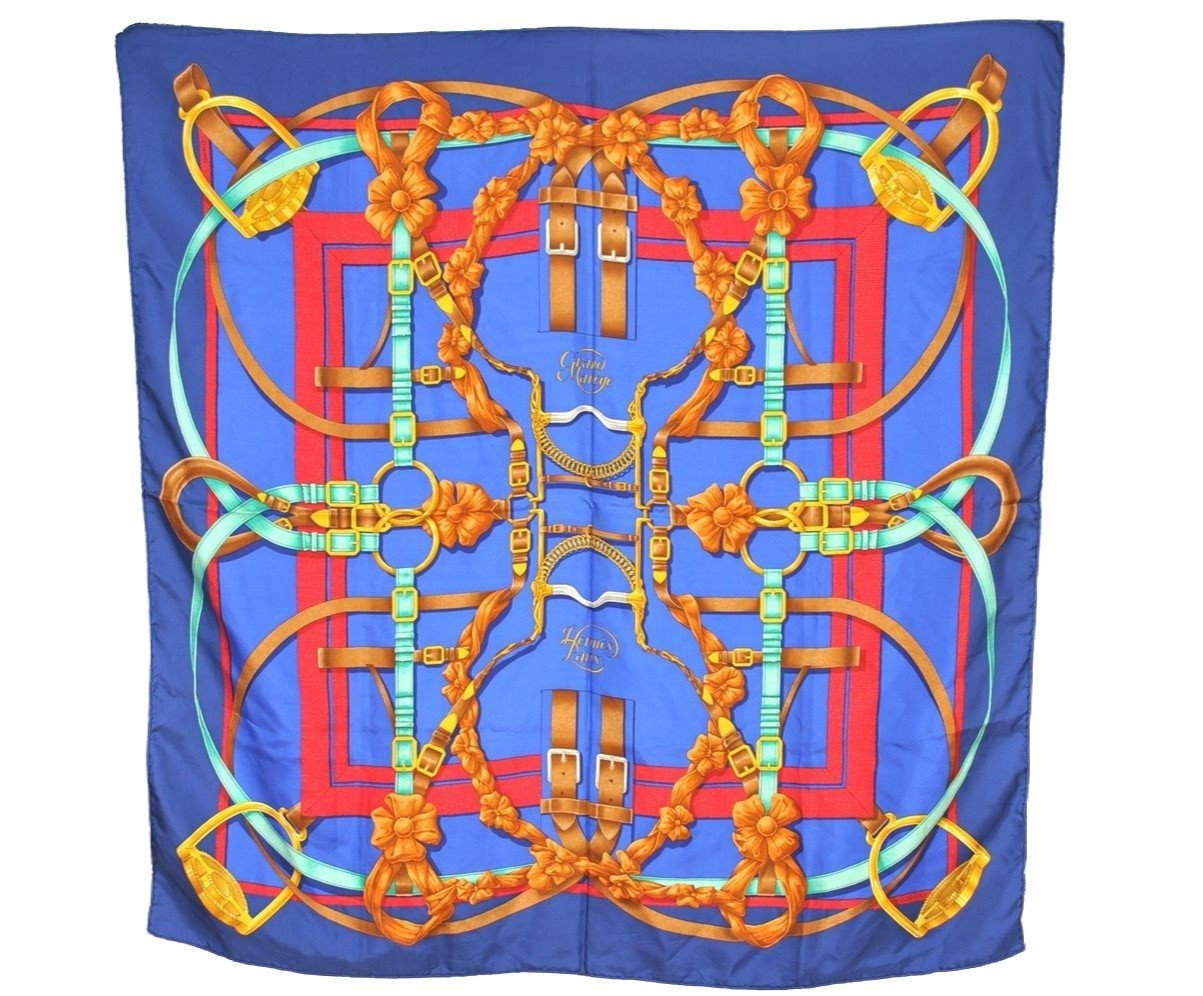 Authentic HERMES Carre 90 Scarf 