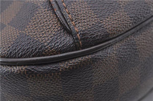 Authentic Louis Vuitton Damier Thames GM Shoulder Bag N48181 LV 1338D