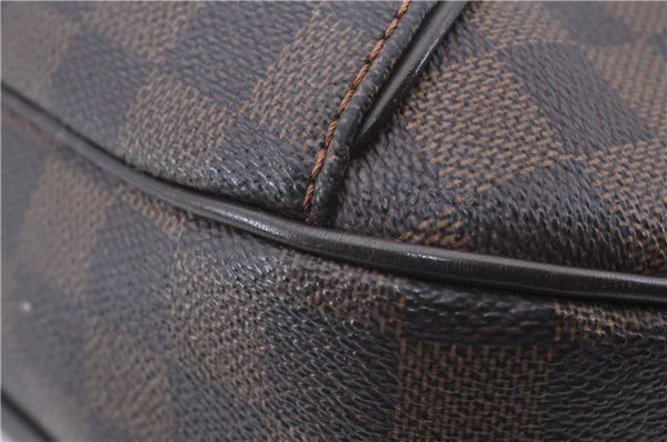 Authentic Louis Vuitton Damier Thames GM Shoulder Bag N48181 LV 1338D
