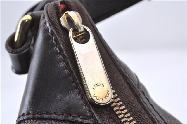 Authentic Louis Vuitton Damier Thames GM Shoulder Bag N48181 LV 1338D
