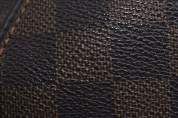 Authentic Louis Vuitton Damier Thames GM Shoulder Bag N48181 LV 1338D